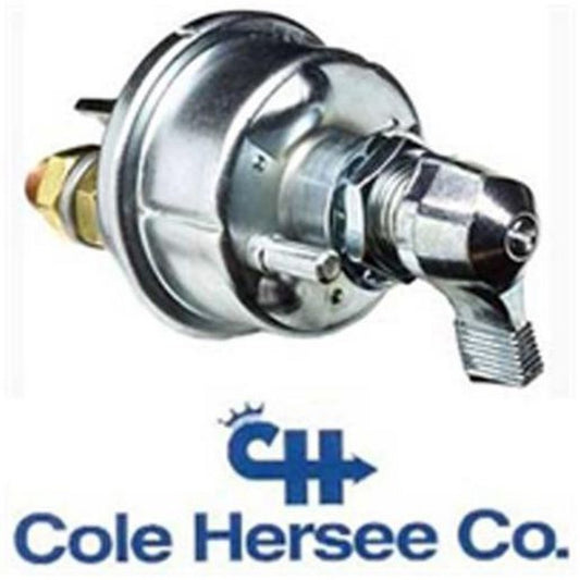 Cole Hersee Battery/Field Master Switch Silver DPST On/Off (Box of 1) 75910BX