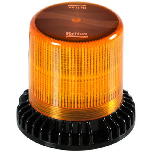 Britax LED Beacon Amber 2500 Lumens 6x10W 10-30v 3-Bolt Mount 123x132mm IP67 BF600-00