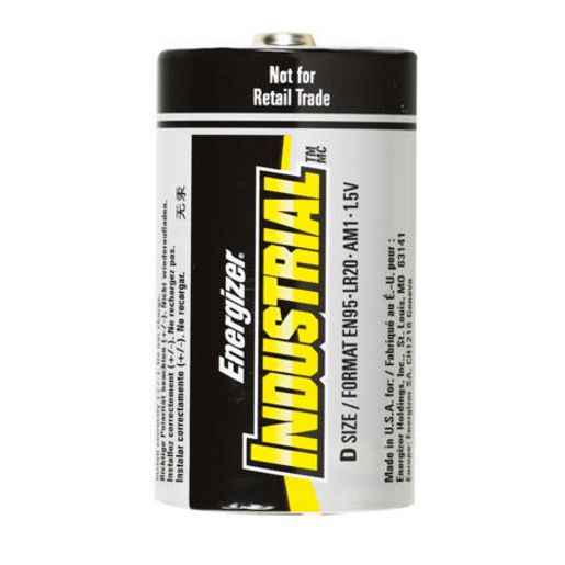 Energizer Industrial Alkaline D Battery 1.5V EN95