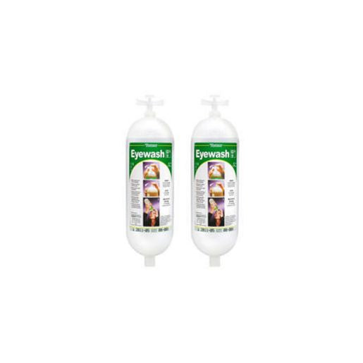 Enware Australia Tobin Replacement Eye Wash Bottles 2X 1ltr Bottles TOB126