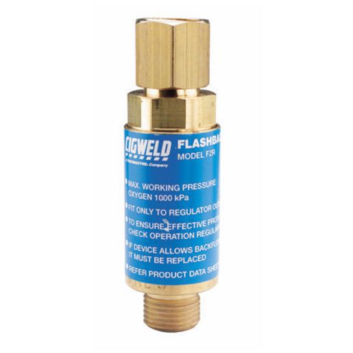 CIGWELD Comet F2R Flashback Arrestor Oxygen 308734