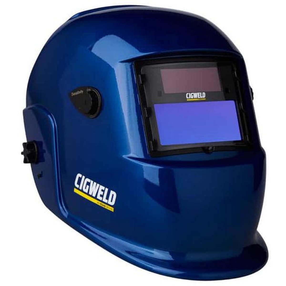 CIGWELD WeldSkill Auto Darkening Welding Helmet Blue 454305