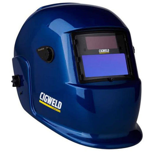 CIGWELD WeldSkill Auto Darkening Welding Helmet Blue 454305