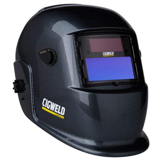 CIGWELD WeldSkill Auto Darkening Welding Helmet (Carbon Fibre) 454314