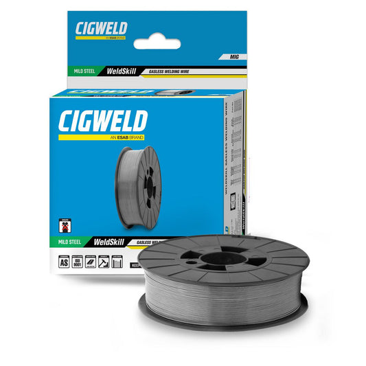 CIGWELD WeldSkill Gasless Mild Steel Wire 0.9mm x 0.9kg WG0909