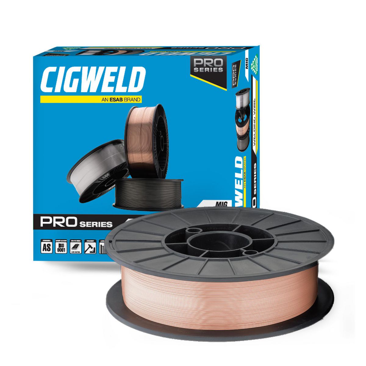 CIGWELD WeldSkill Solid Mild Steel Wire 0.9mm x 5.0kg WS5009