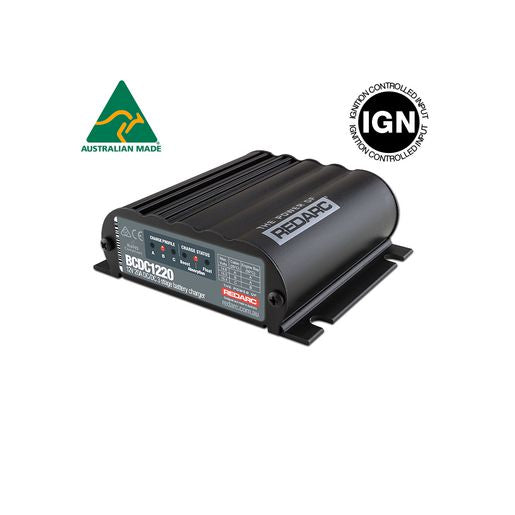 REDARC 20A In-Vehicle DC Smart Battery Charger (Ignition Control) BCDC1220-IGN