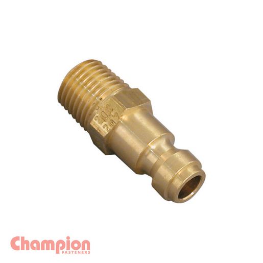 Champion Nipple Male 1/4 10Pk B202-10