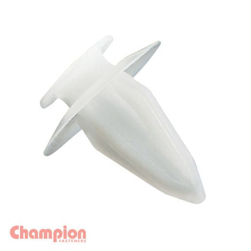Champion Door Panel Clip Clear 8mm Hole 17mm Head 50Pk CBP42