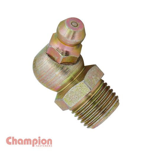 Champion Grease Nipple 67.5° 1/8"" NPT 25Pk CN37