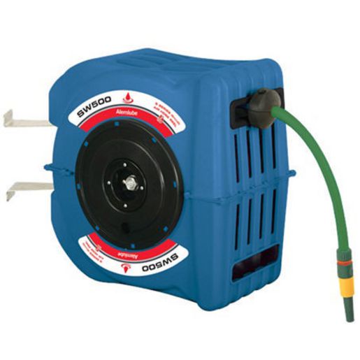 Alemlube Water Hose Reel S Series 12mm X 18M SW500N