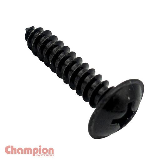 Champion Fasteners Self TaPPEr Screw Mush Phillips 4.2 X 19mm Black C1720-6
