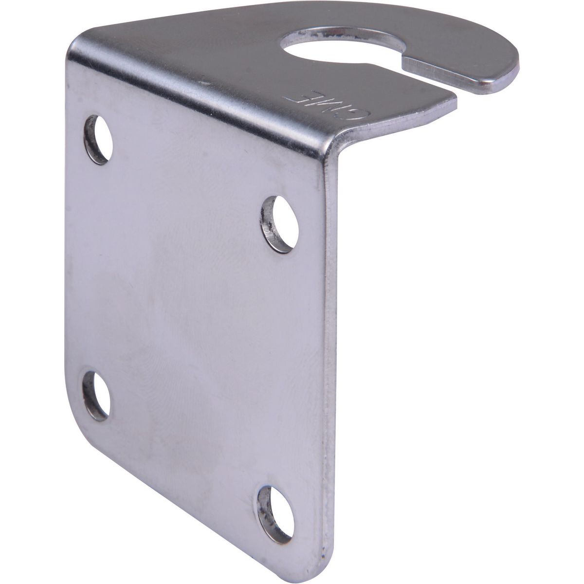 GME Antenna ""L"" Bracket w/ Cable Slot Stainless MB415SS