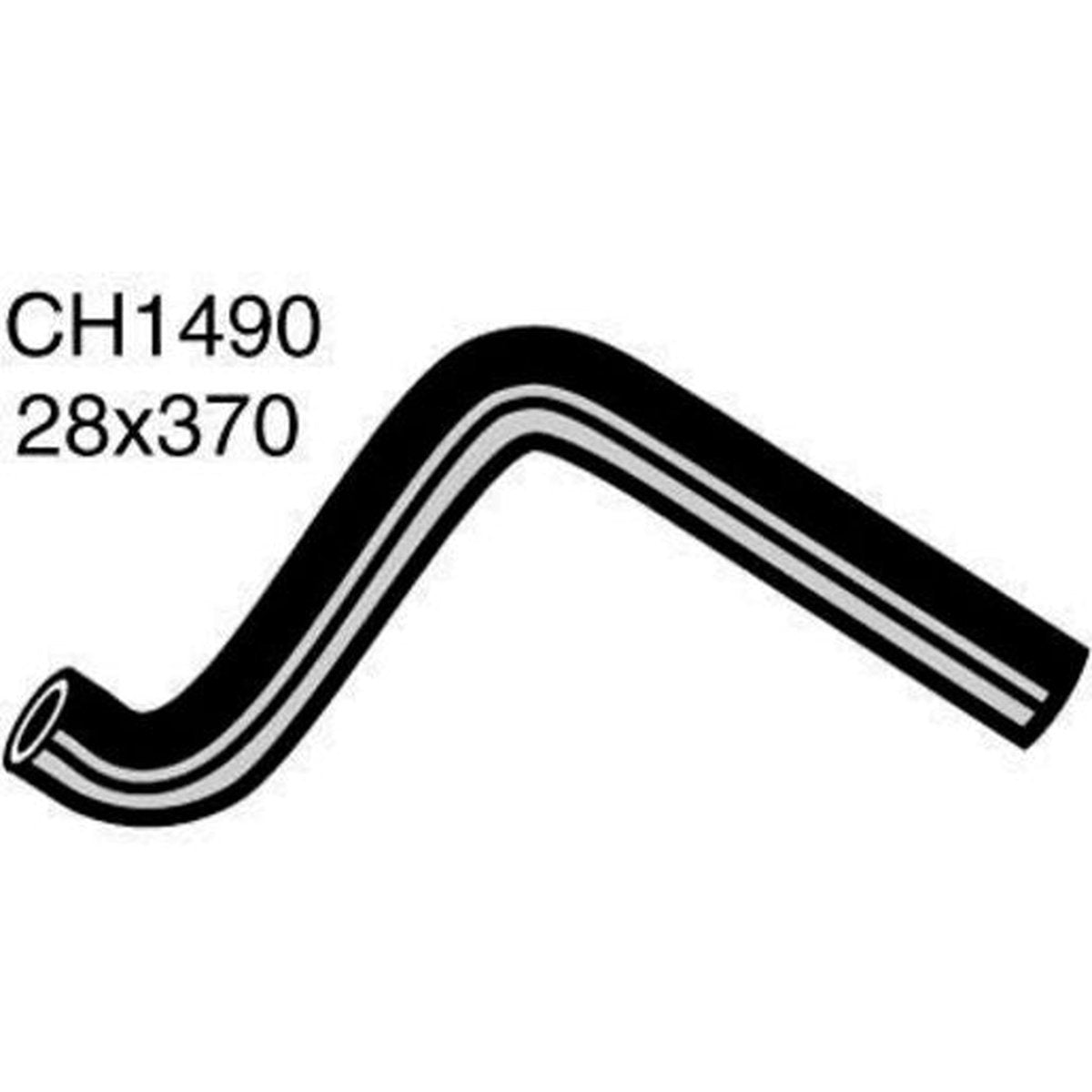 Mackay Bottom Radiator Hose CH1490