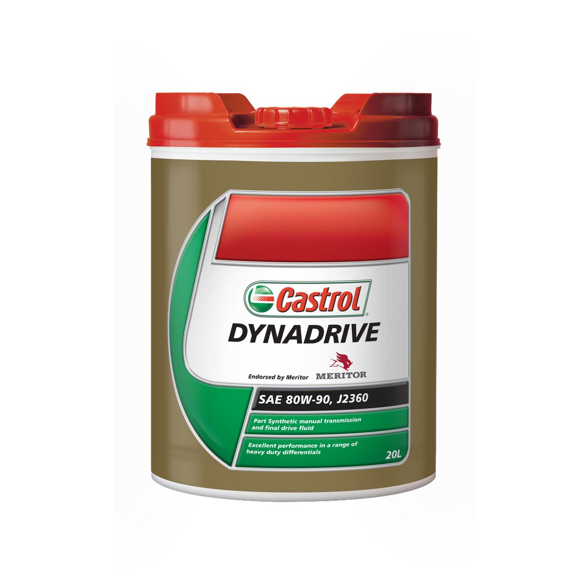 Castrol Dynadrive Transmission Fluid 80W-90 GL4 GL5 20L 3334801