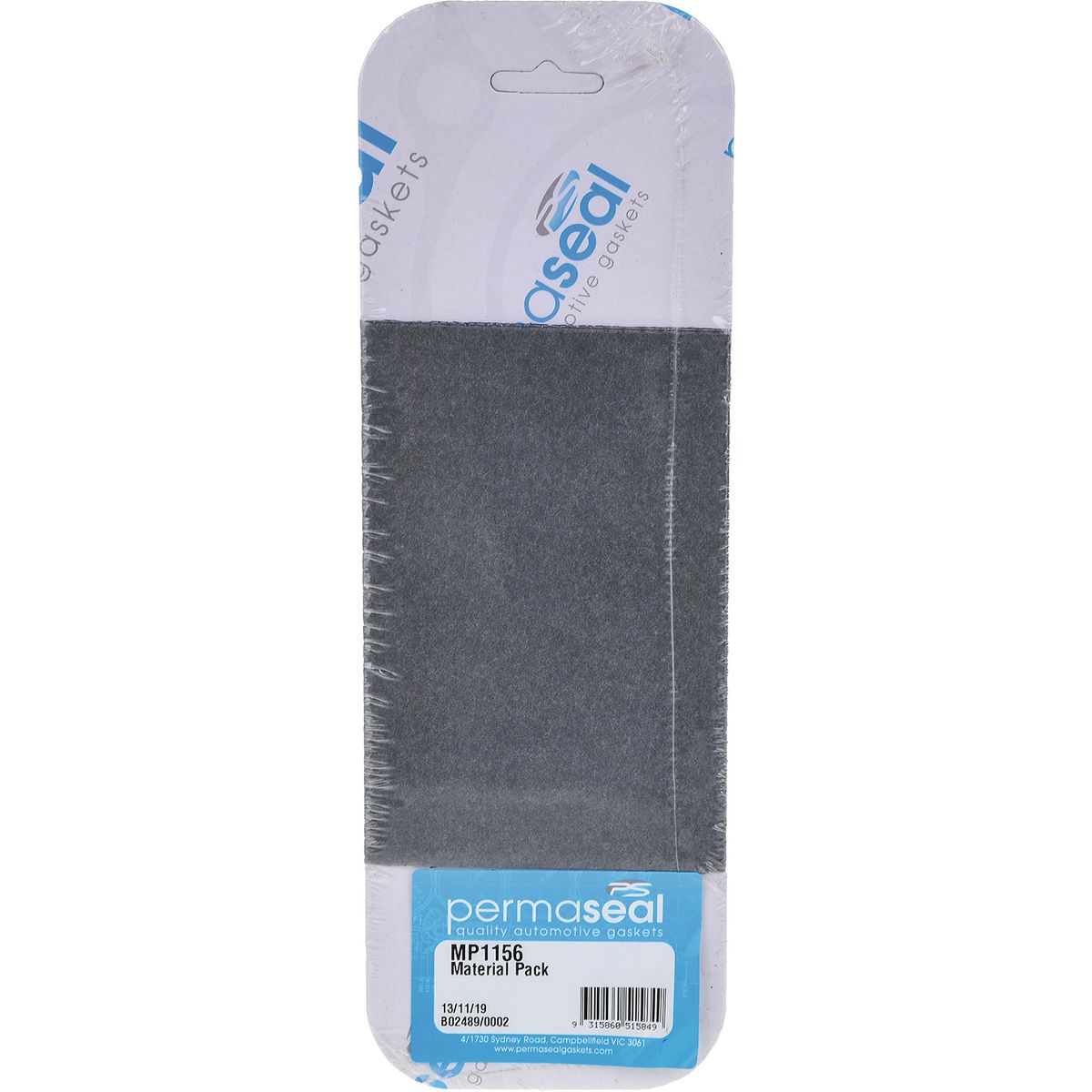 Permaseal Gasket Sheet DSM 150x100x1.8mm MP1156