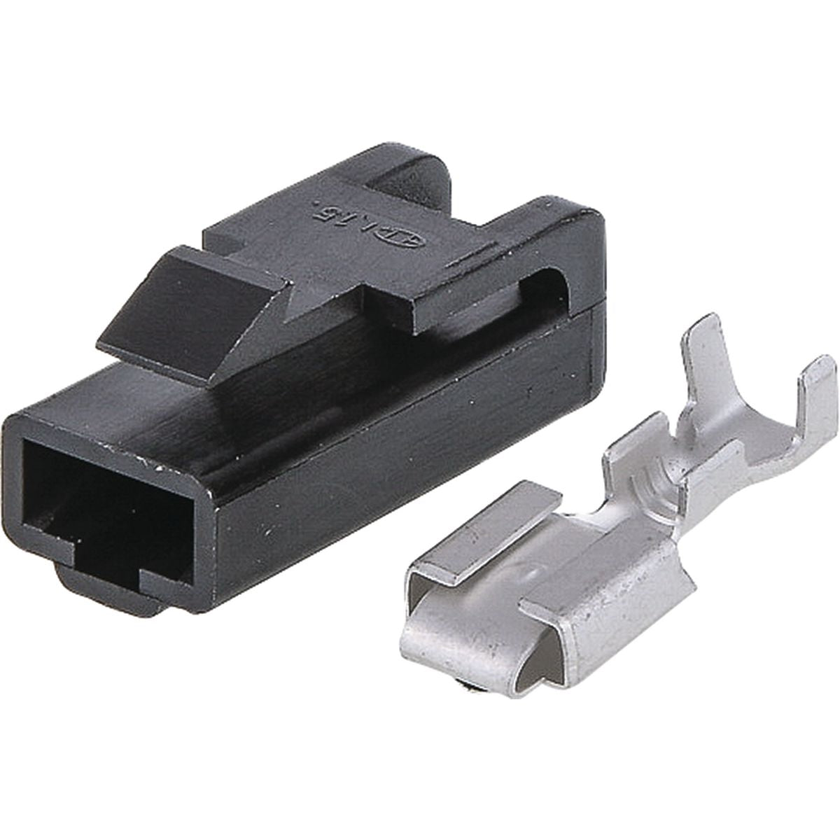 OEX Qc Connector Female Black 1 Pole - 10 Pce ACX2686BK