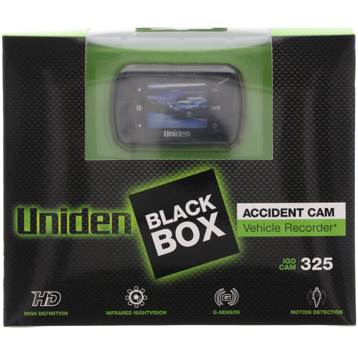 Uniden Full HD Compact Size Black Box Accident Cam Vehicle Recorder