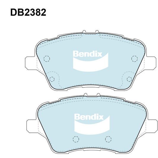 Bendix General CT Brake Pad Set Front DB2382 GCT
