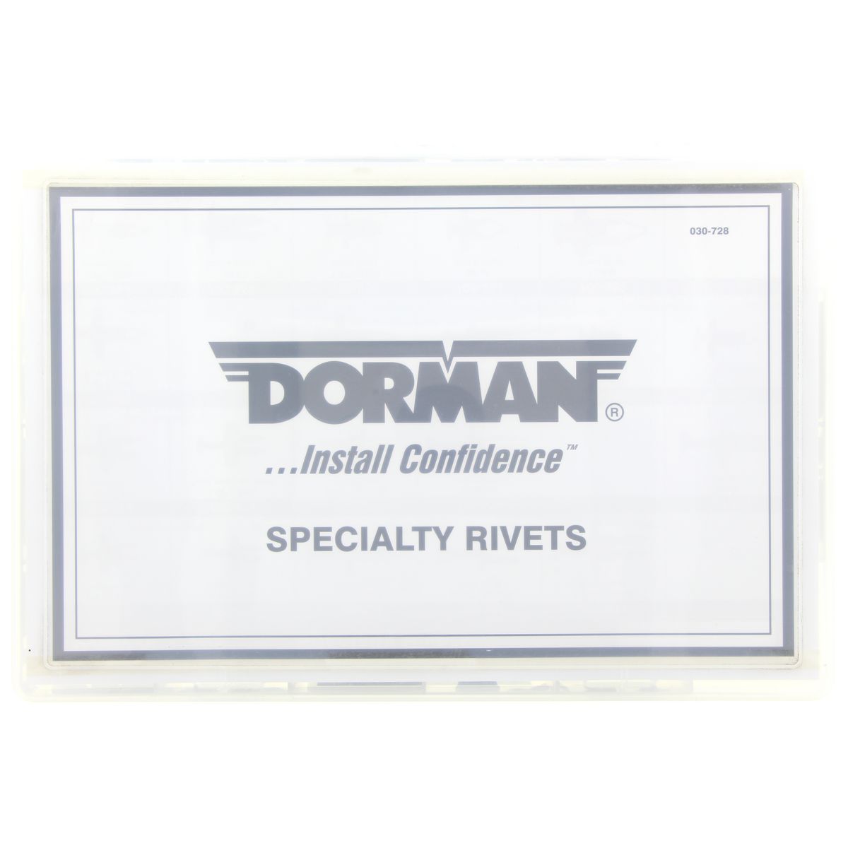 Dorman Body Retainer Tech Tray 190Pc 030-728