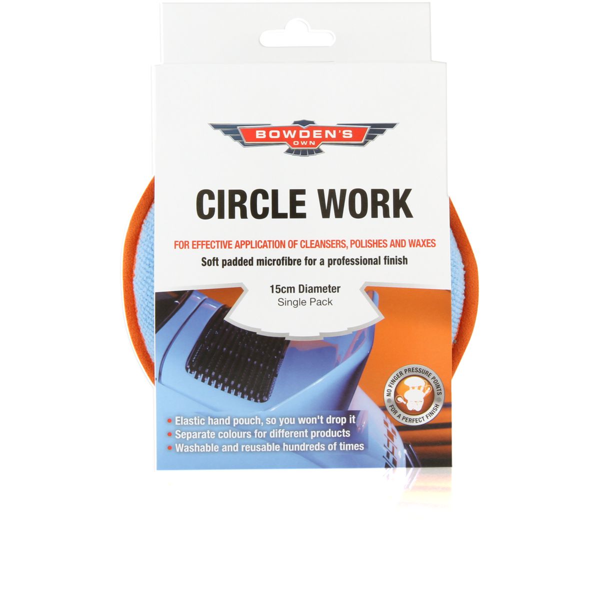 Bowden's Own Circle Work Applicator Mitt Gulf Colours