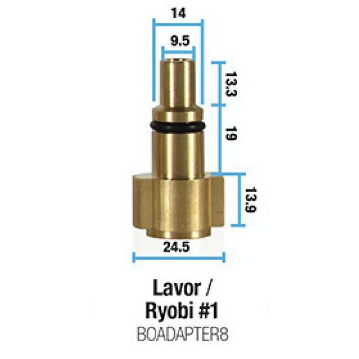 Bowden's Own Lavor Ryobi No1 Adapter