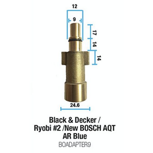 Bowden's Own Bowdens B And D Ryobi New Bosch Adapter