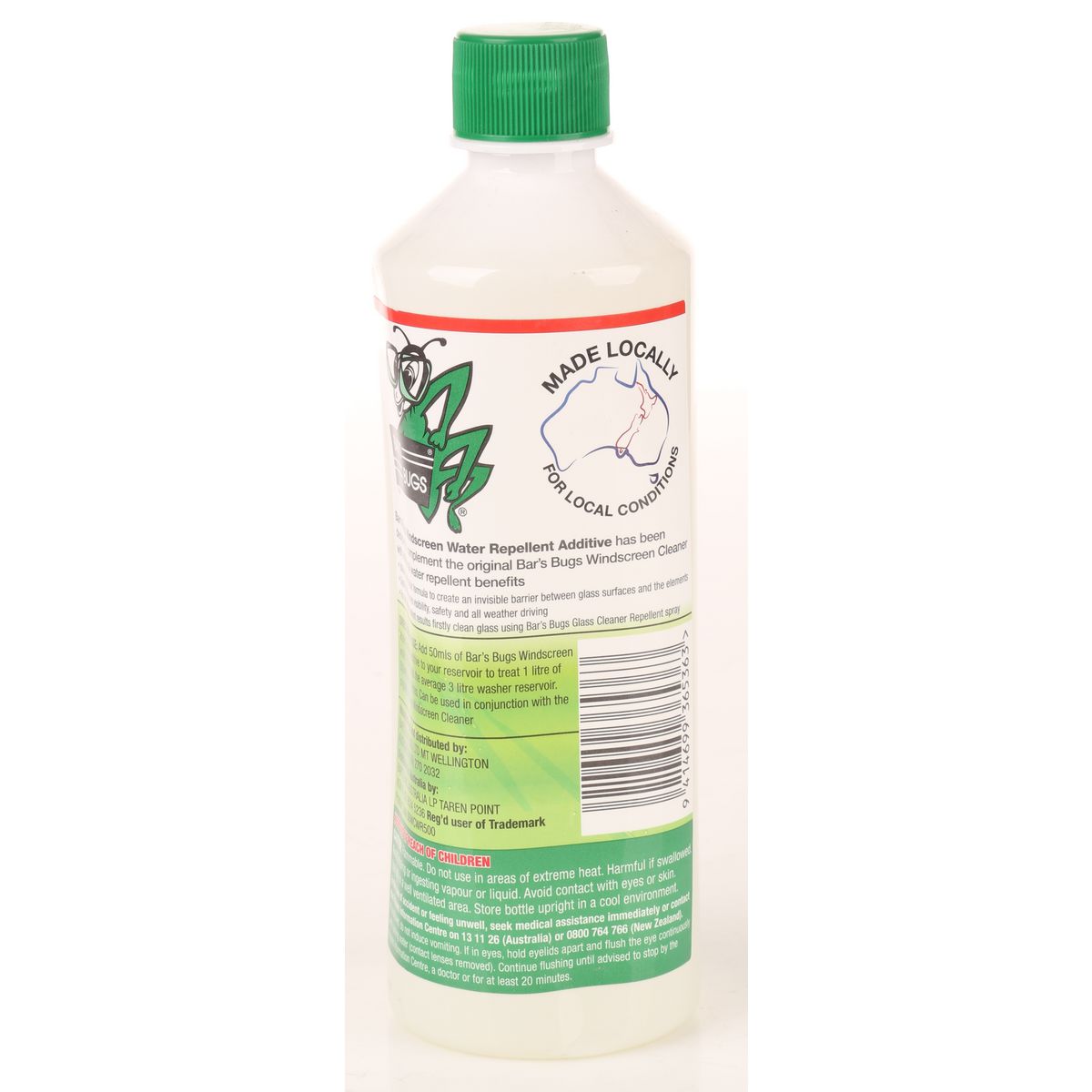 Bars Bugs Windscreen Rain Repellent Washer Additive 500ml BBWCWR500