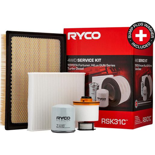 Ryco 4x4 Filter Service Kit RSK31C