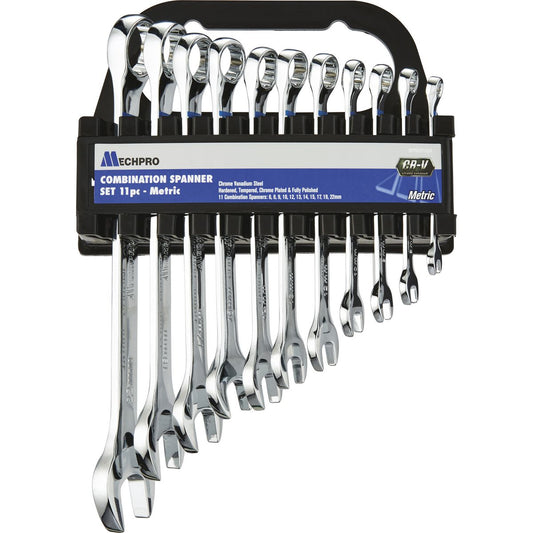 Mechpro Combination Spanner Set Metric 11pc