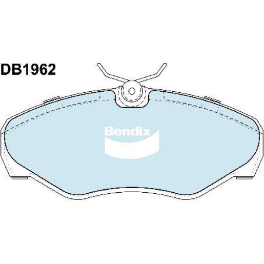 Bendix Heavy Duty Brake Pad Set Front DB1962 HD