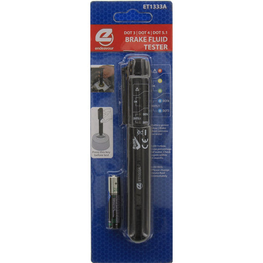 Endeavour Tools Brake Fluid Tester Dot 3 /4 / 5.1 ET1333A