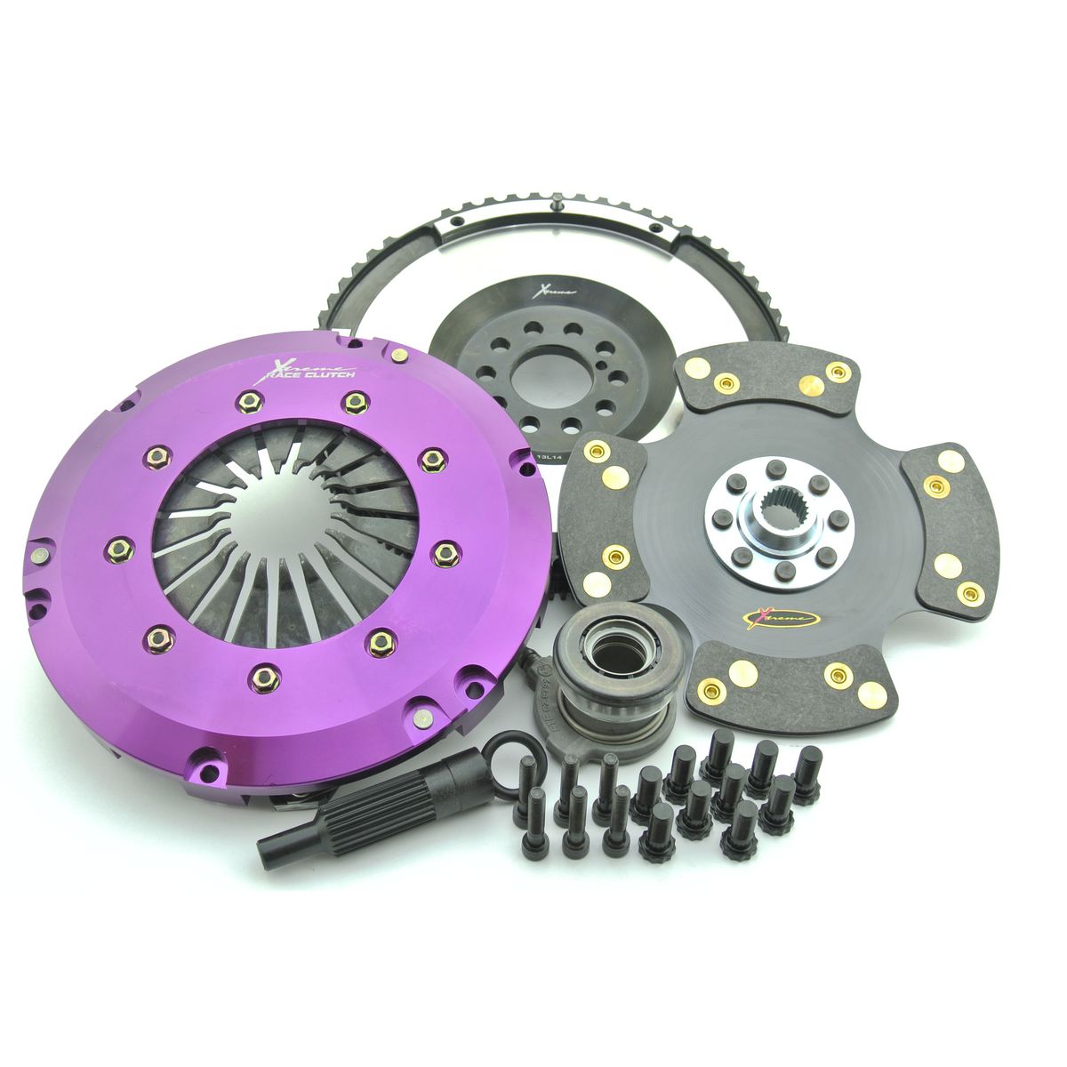 Xtreme Clutch Kit Performance Twin Solid Ceramic KFD24637-1P