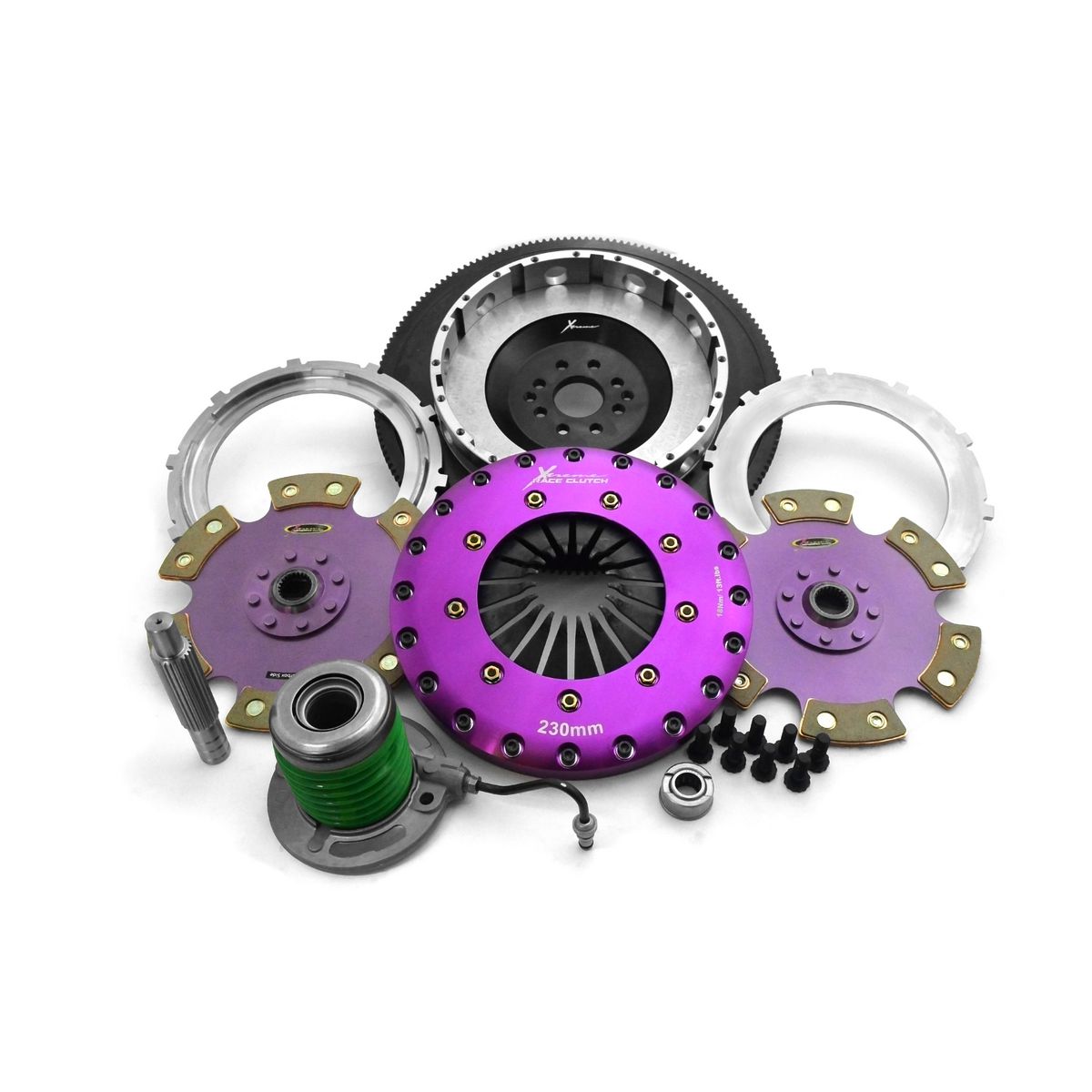 Xtreme Clutch Kit Performance Twin Solid Ceramic KFD23655-2E