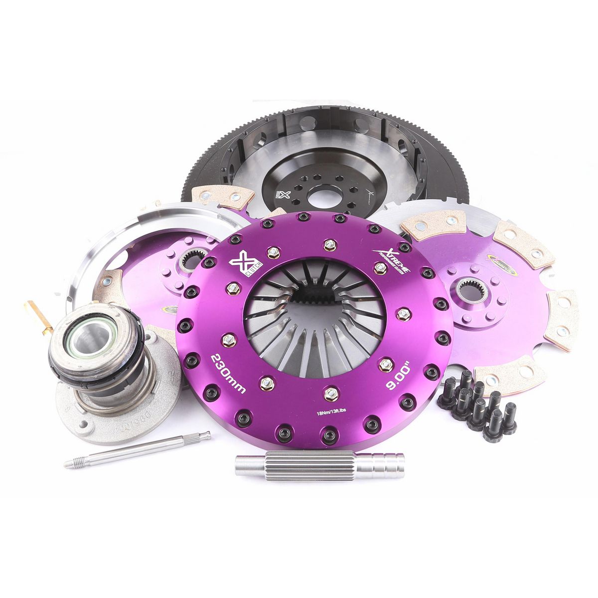 Xtreme Clutch Kit Performance Twin Solid Ceramic KFD23650-2E