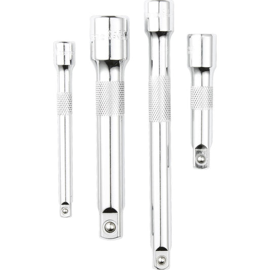 Mechpro Extension Bar Set 1/4In, 3/8In & 1/2In Drive 4pc