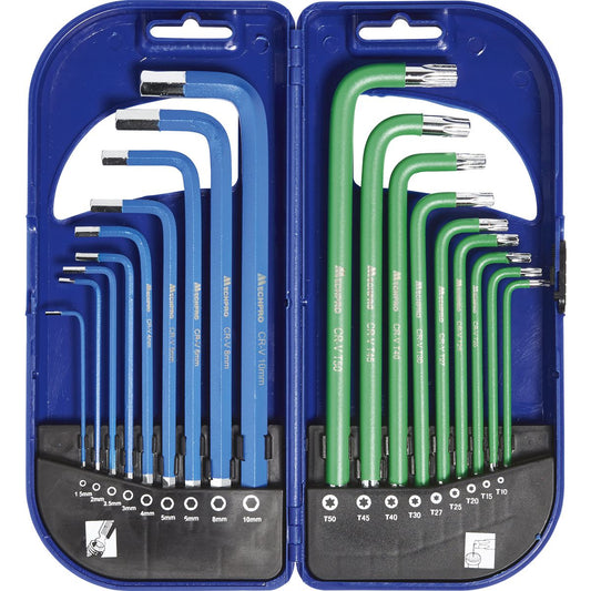 Mechpro Torx Key Long Arm Set 18pc