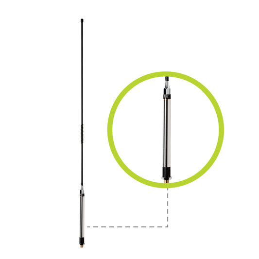 Oricom 09-ANU100 ORICOM ANT 6.5DBI UHF WITH ELEVATED FEED ANU100