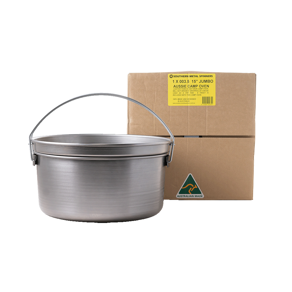 Southern Metal Spinners Aussie Camp Oven Jumbo 15"" - 003.5R