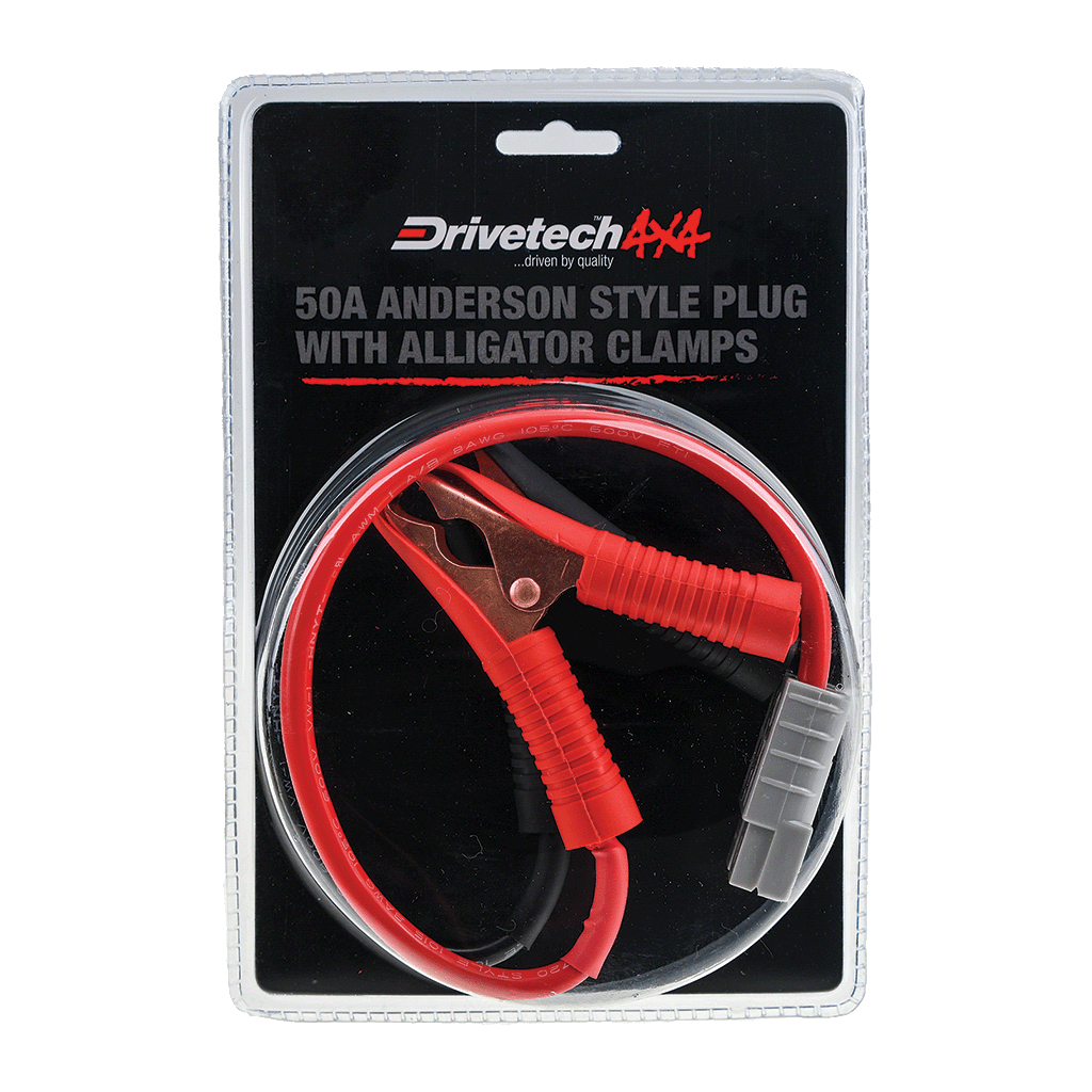Drivetech 4x4 Dt-Anderson 50A Battery Clip Lead DTAPC