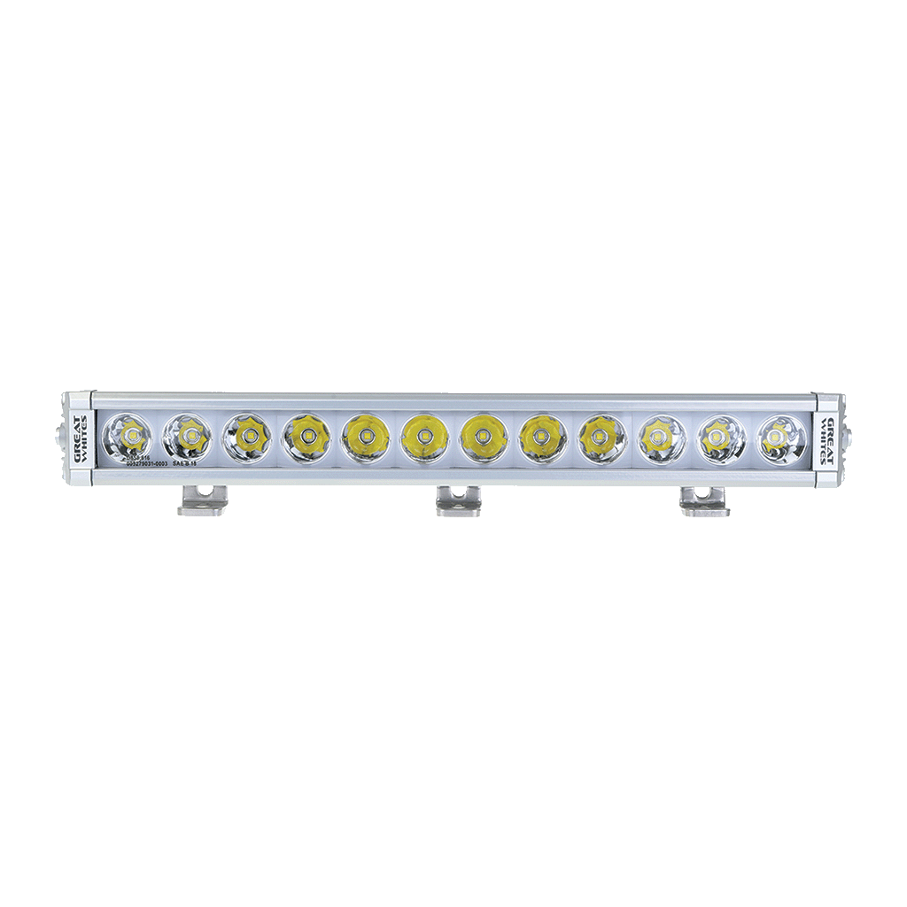 Great Whites Driving Light Bar 12 LED Alloy GWB5124A