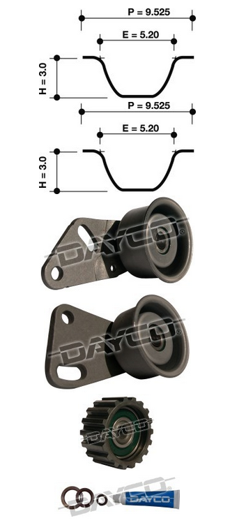 Dayco Timing Belt Kit KTBA109