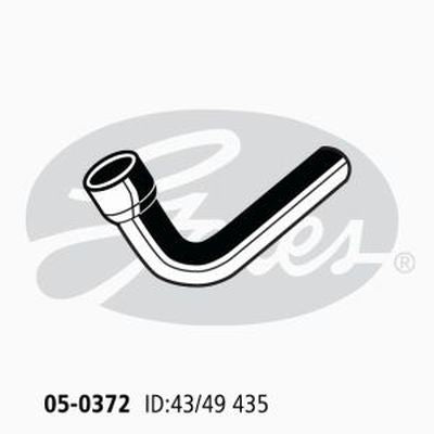 Gates Radiator Hose 05-0372