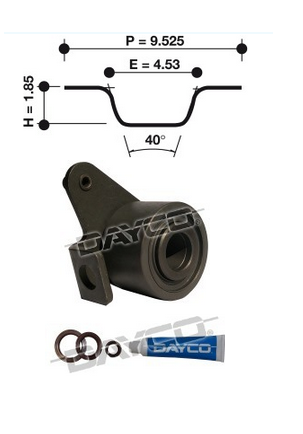 Dayco Timing Belt Kit KTBA101