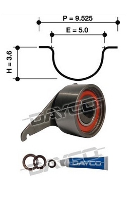 Dayco Timing Belt Kit KTBA102