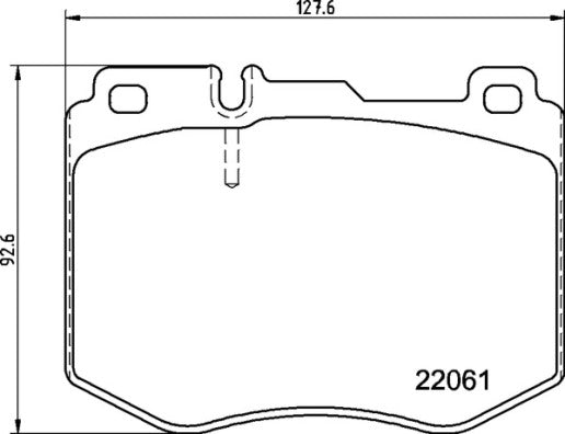 Brembo Brake Pad Set P 50 145