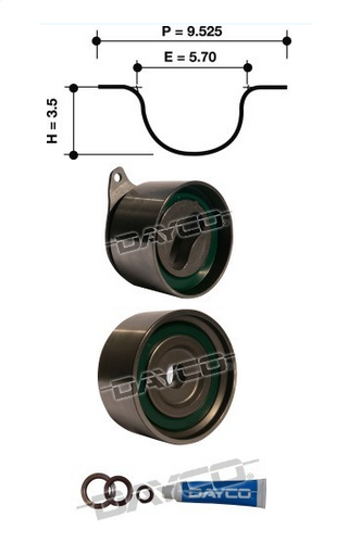 Dayco Timing Belt Kit KTBA134