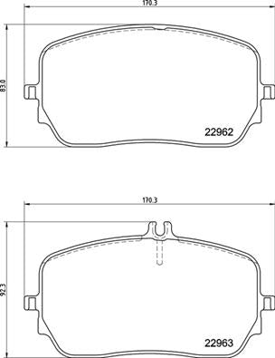 Brembo Brake Pad Set P 50 149