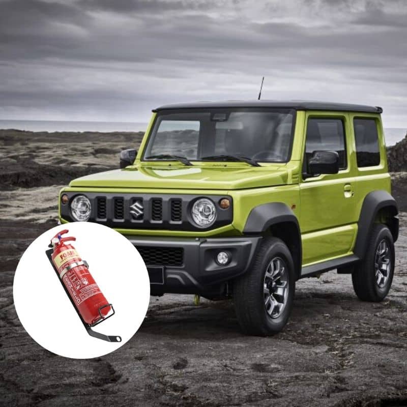 Kap Industries RH Fire Extinguisher Bracket to suit Jimny Gen 4 - KI-JIM-GEN4-RHS