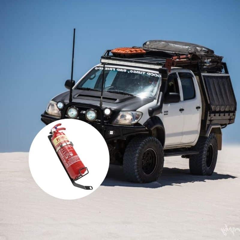 Kap Industries Fire Extinguisher Bracket to suit Hilux N70 - KI-HIL-N70